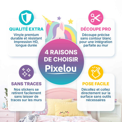 Avantages des stickers Pixelou au Maroc
