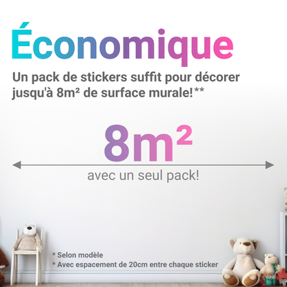 Pack 120 Stickers Pois Cercles