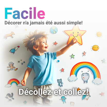 Pack 120 Stickers Pois Cercles
