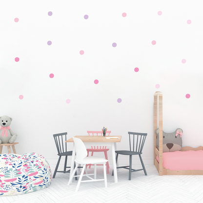 Pack 120 Stickers Pois Cercles