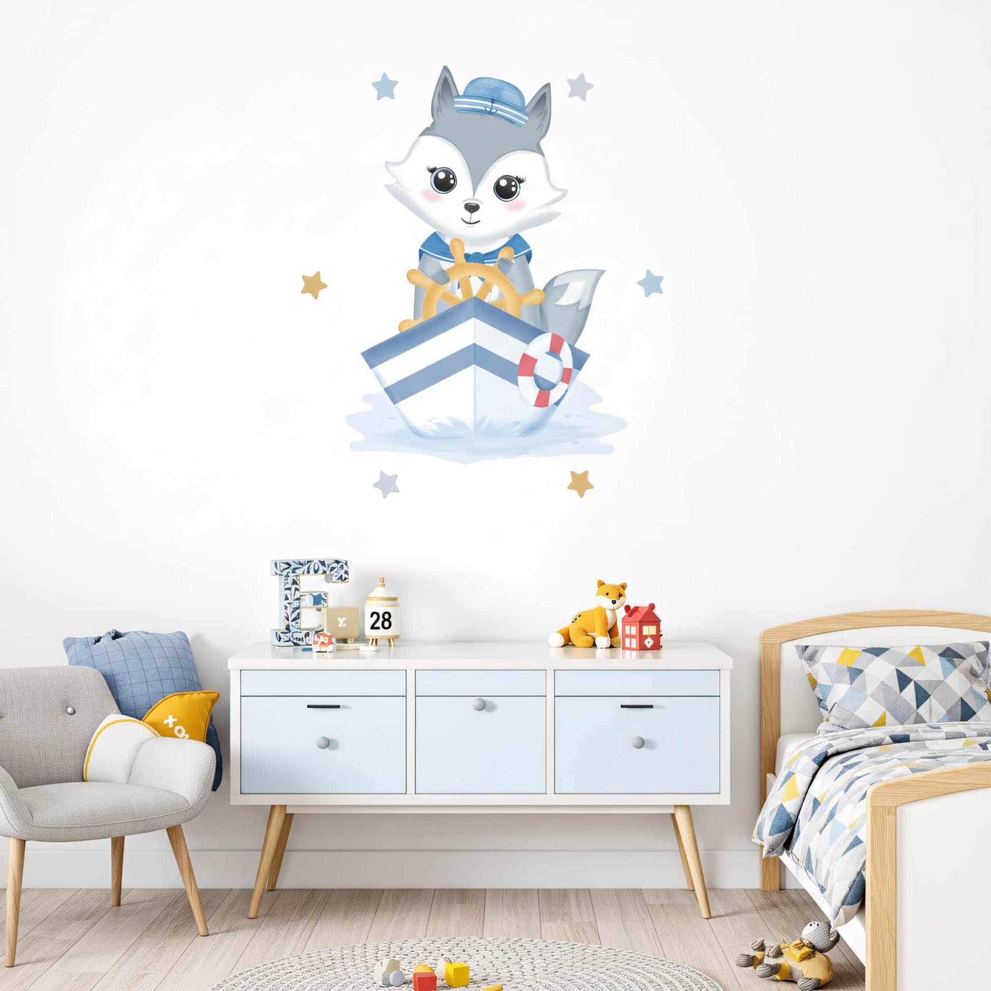 Décoration murale au Maroc, grands stickers animaux