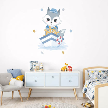 Décoration murale au Maroc, grands stickers animaux