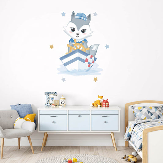 Décoration murale au Maroc, grands stickers animaux