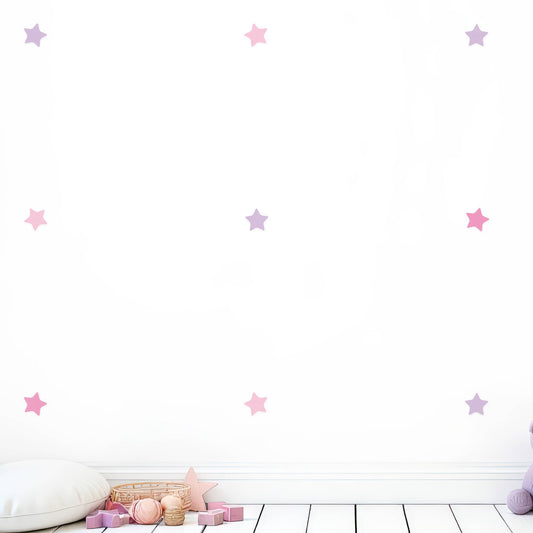 Découvrez ce magnifique pack de stickers étoiles pour décorer la chambre de votre et bébé au Maroc. Couleur rose bonbon